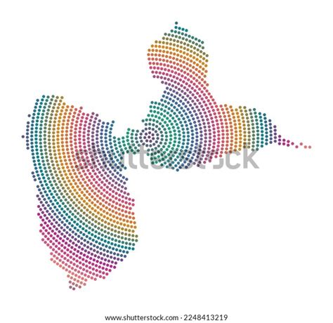 Basseterre Island Dotted Map Digital Style Stock Vector (Royalty Free) 2248413219 | Shutterstock