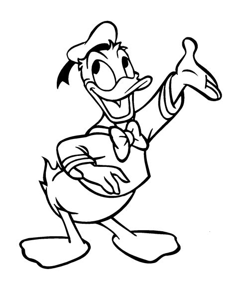 Donald Duck (Cartoons) – Page 4 – Free Printable Coloring Pages