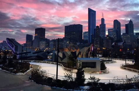 Ice Skating Ribbon at Maggie Daley Park | StyleChicago.com