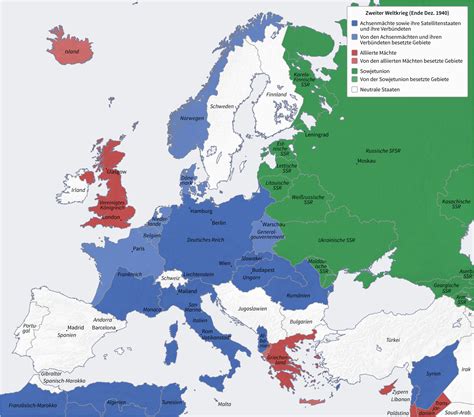 Europe Map Wiki Datei Second World War Europe 12 1940 De Png Wikipedia ...