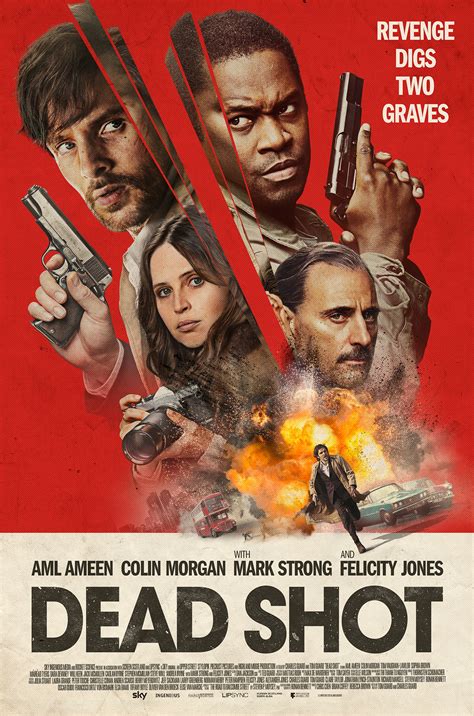 70s Thriller 'Dead Shot' Trailer Featuring Mark Strong & Felicity Jones | FirstShowing.net