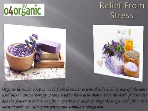 Benefits of organic lavender soap