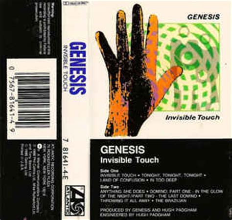 Genesis - Invisible Touch (1986, Cassette) | Discogs