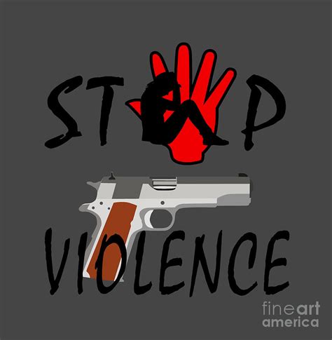 Stop gun violence drawing Digital Art by Blondia Bert - Fine Art America