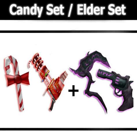 Roblox Murder Mystery 2 MM2 Candy Elderwood Set read - Etsy