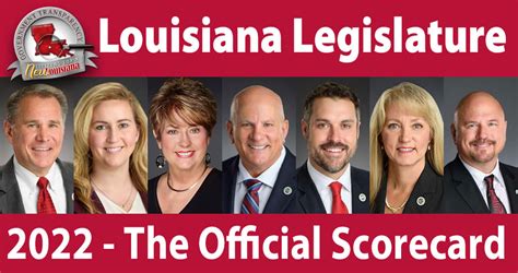 Legislature Scorecard - Citizens for a New Louisiana