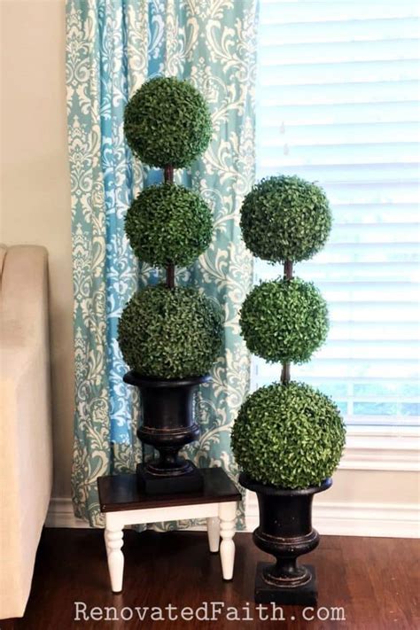 The Easiest DIY Topiary Trees on a Budget (Topiary Decorating Ideas)