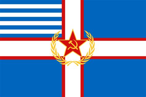 Flag for the Socialist Republic of Greece : r/vexillology