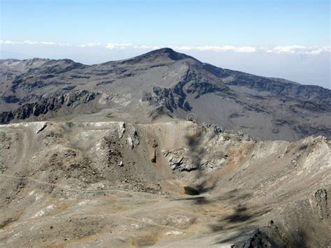 Veleta Peak - View from Mulhacen Stock Image - Image of spain, peak ...