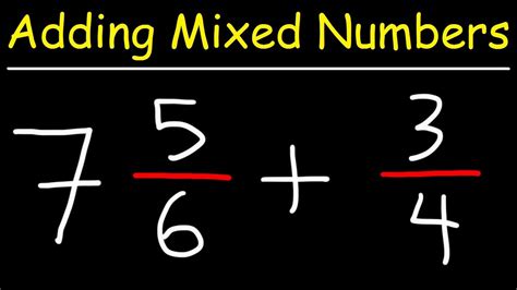 Turn Mixed Numbers Into Fractions