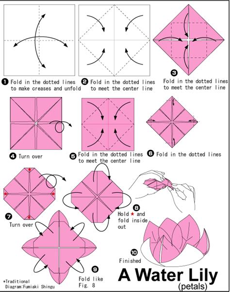 Looking For Easy Origami Flower Step By Step - MAKE AN ORIGAMI