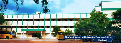 Madurai Kamaraj University started a unique Evening College - Madurai