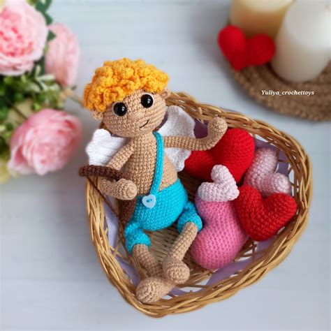 Amigurumi Cupid Doll Crochet Pattern - printable PDF - Amigurumi Today Shop