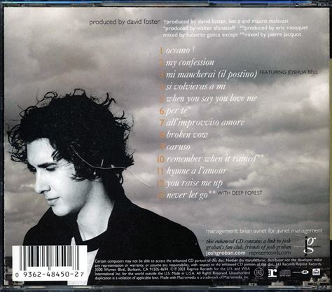 CD Josh Groban - Closer | eBay