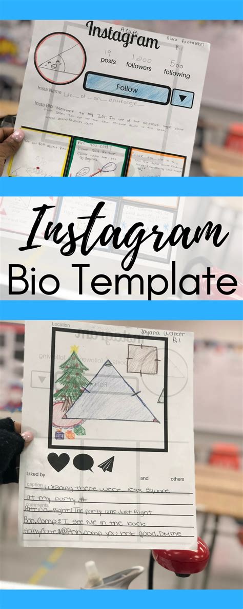 How to use an Instagram Bio Template in Math – Esther Brunat