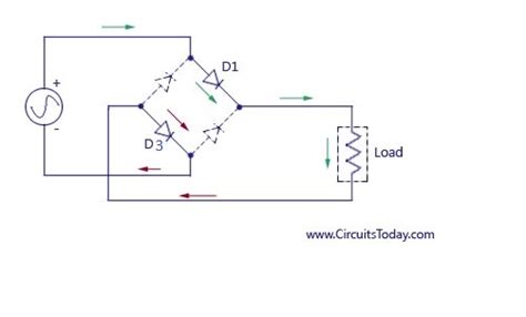 Bridge Rectifier Circuit Diagram With Filter