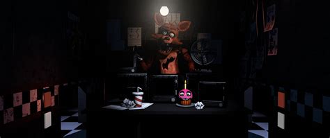 FNAF 1 office but in FNAF 2 style by Weirdoss7 on DeviantArt