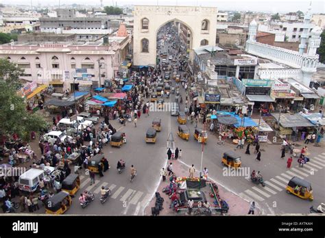 A view of the old city, Hyderabad Stock Photo - Alamy