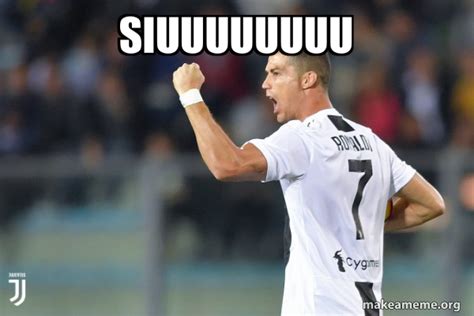 SIUUUUUUUU - Cristiano Ronaldo Meme Generator