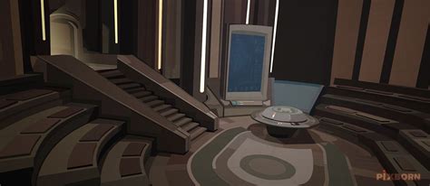 Illustration of the communication room in Coruscant Jedi Temple. | Jedi, Star wars, Jedi knight