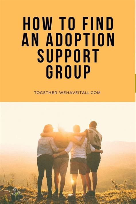 How To Find Adoption Support Groups in 2020 | Support group, Supportive, Adoption