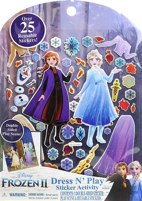 Frozen 2 Elsa and Anna paper dolls with clothing and dresses from the ...