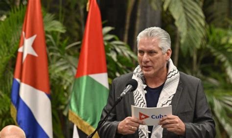 "Israel burned people alive": Cuban president condemns Israeli attack on Palestinian tents in Rafah