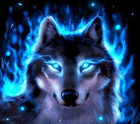 🔥 Download Fantasy Wolf Animals Night Stars HD Wallpaper Background by @annaguilar | Wolf ...