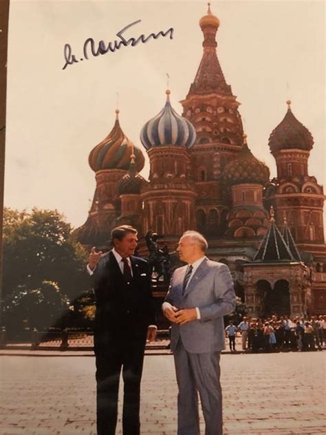 Mikhail Gorbachev - Original autograph - last President of - Catawiki