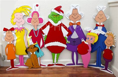 Dr. Seuss's whoville characters - Google Search | grinch | Grinch christmas decorations, Grinch ...