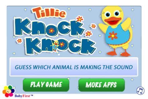 BabyFirst`s Tillie Knock Knock Education Knock Knock