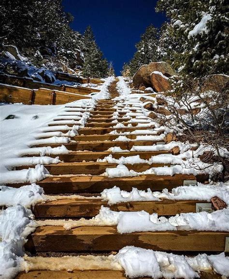 Visit Pikes Peak on Instagram: “The @manitou_incline is a great way to start your morning! Who ...