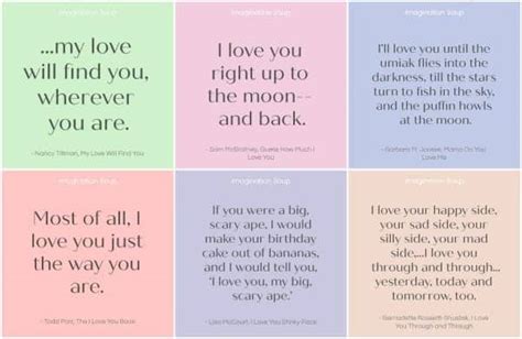 I Love You Quotes (From Children's Books) - Imagination Soup