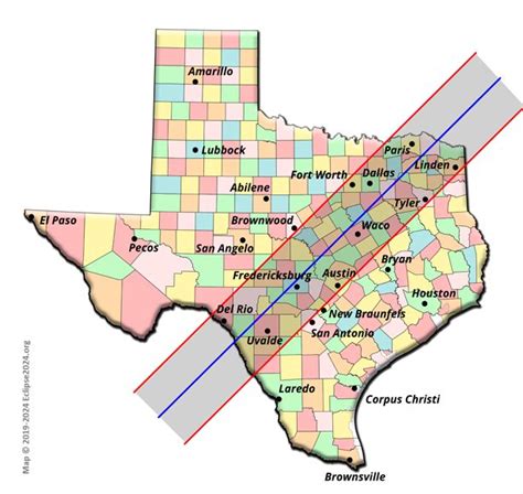 Experience the Total Solar Eclipse in Texas Cities