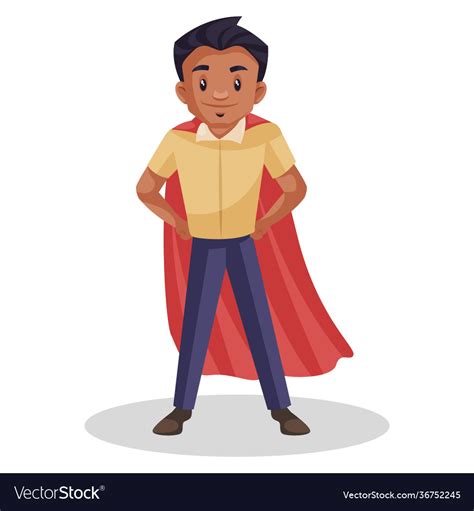 Super dad cartoon Royalty Free Vector Image - VectorStock