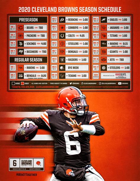 Browns Schedule / Game logs for the cleveland browns, including ...