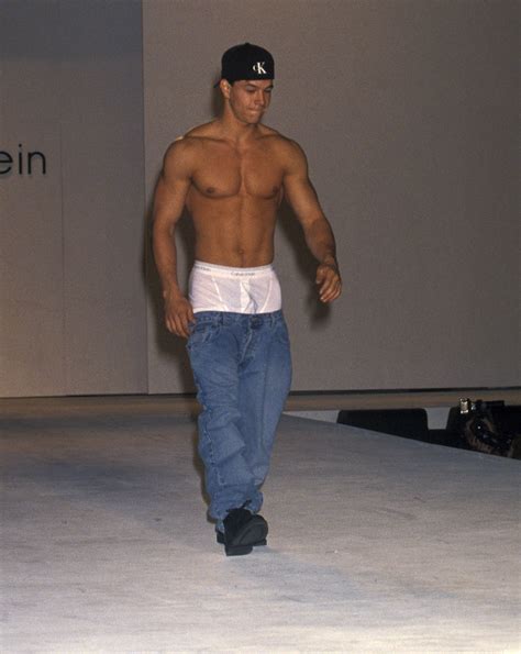 Mark Wahlberg - Calvin Klein fashion show