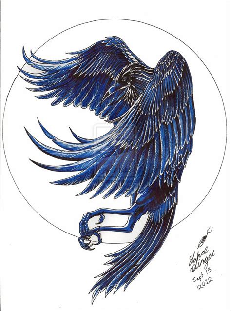 Raven In Flight Drawing at GetDrawings | Free download