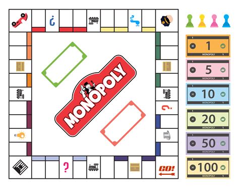 Monopoly Board Game - 10 Free PDF Printables | Printablee