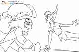 Peter Pan Coloring Pages sketch template
