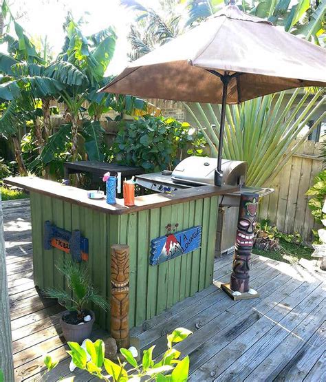 How To Build A Tiki Bar - No home tiki bar is complete without fresh fruit, fun little ...