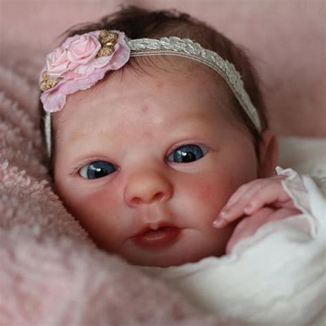 Realborn® Evelyn Awake TWIN (19" Reborn Doll Kit) - Bountiful Baby (DP Creations LLC)