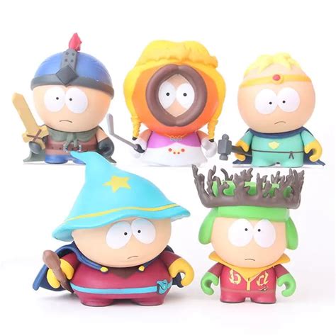 Anime South Park 2 Stan y Kyle, Kenny Cartman 6 cm PVC figura de acción de colección regalo en ...