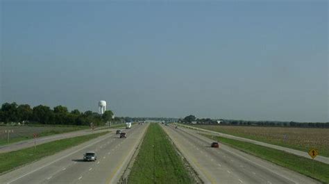 Looking north along I-45 from the TX St LP 561 overpass.