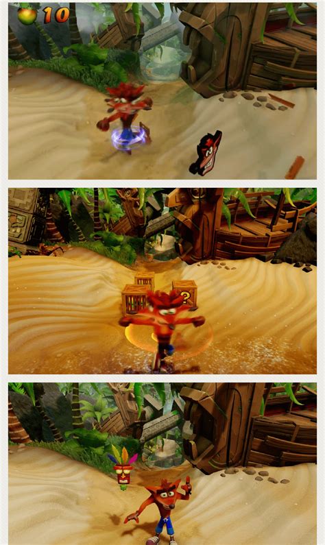 List of crash Bandicoot Levels For Comparison : crashbandicoot