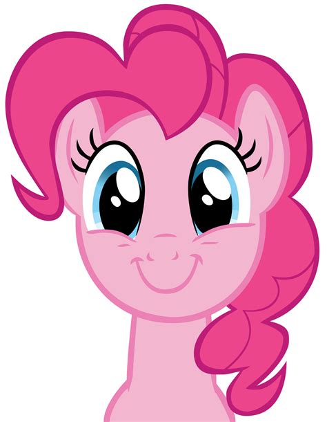 Pinkie Pie Happy Face Vector by RCupcake on DeviantArt