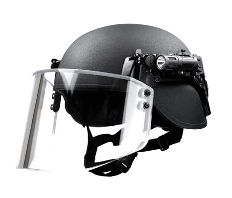 NIJ LEVEL III-A HELMET BALLISTIC VISOR BULLETPROOF GLASS MASK - xinxingmilitary