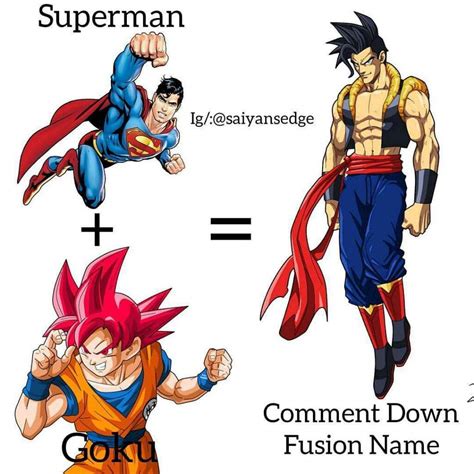 Name this fusion: Goku + Superman = ? | DBS Lovers Amino