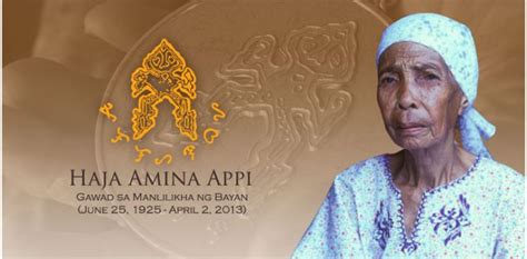 Haja Amina Appi - Bangsamoro Commission for the Preservation of Cultural Heritage - BARMM