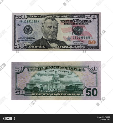 Fifty Dollars Bill Image & Photo (Free Trial) | Bigstock